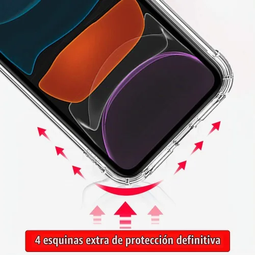 Vista 4 de Funda para iPhone 14 Pro Max, protección contra caídas de flores de mariposa azul, rosa, a prueba de golpes, carcasa protectora de cuerpo completo