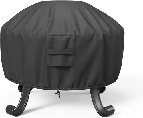 Vista 10 de Cubierta de mesa para hoguera Outland Living 401/403 para exteriores, mesa de fuego de gas propano para exteriores, 44 pulgadas, resistente al agua