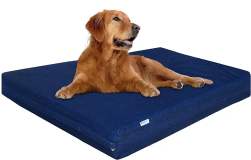 Vista 49 de Dogbed4less Cama de espuma de memoria para perros, ortopédica, con gel refrescante, forro impermeable con funda exterior duradera lavable