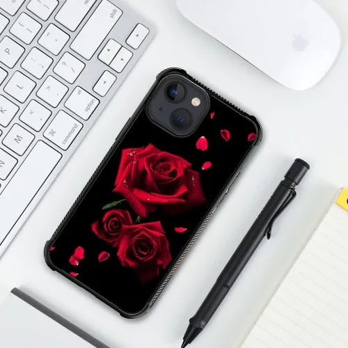 Vista 328 de Funda compatible con iPhone 8, a prueba de golpes, antiarañazos, bandera de ciervos de cola blanca de grano de madera estadounidense