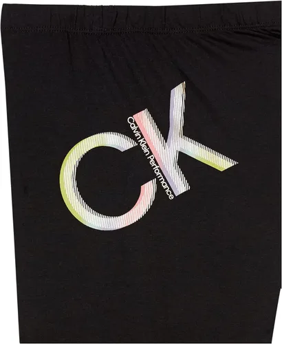 Vista 4 de Calvin Klein Girls' Performance Stretch Legacy Legging