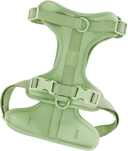 Vista 30 de Wisedog Arnés Ligero Sin Tirones para Perro: Arnés de Chaleco de Malla Transpirable Ajustable para Mascotas con Cojín Suave y Cómodo, para Perros