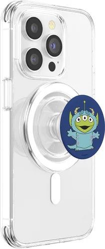 Vista 3 de Disney Pixar Toy Story Alien In Sulley - Disfraz PopSockets MagSafe PopGrip para iPhone