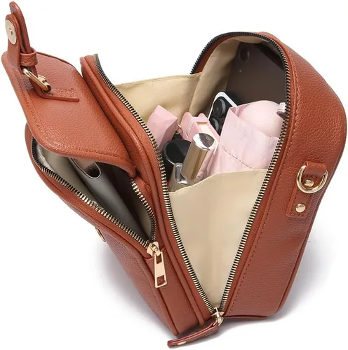 Vista 3 de Comebybuy - Bolso bandolera estilo vintage, de gran capacidad, para mujer