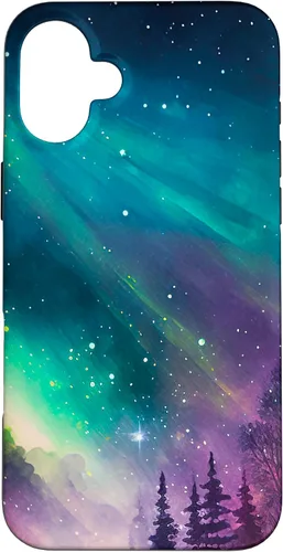 Vista 23 de Northern Lights and Sky Iceland Norway Aurora Borealis Case for iPhone 17
