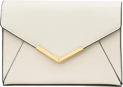Vista 3 de KKXIU Bolso Clutch de Noche Tipo Sobre de Cuero Sintético Elegante para Mujer, Bolso Plegable para Fiesta, Boda, Graduación