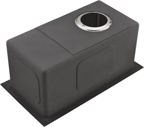 Vista 9 de Fregadero de Barra Negro de 10 Pulgadas Bajo Encimera-VASOYO 10x18 Fregadero de Barra Húmeda Bajo Encimera Pequeños Fregaderos de Cocina para RV