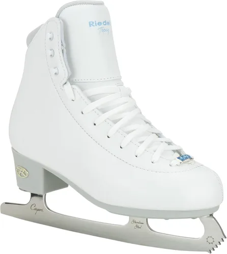 Vista 10 de Riedell Topaz - Patines de hielo para adultos para mujeres y hombres, de apoyo, cómodos, absorben la humedad, patines de hielo para adultos con hoja