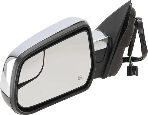 Vista 50 de Kool Vue - Espejo calefactable izquierdo para Chevrolet Silverado 1500 GMC Sierra 1500 2007-2013 plegable eléctrico con luz de señal y lámpara