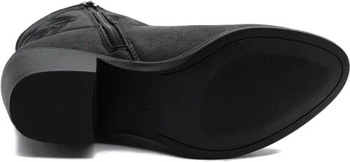 Vista 7 de GLOBALWIN Botas vaqueras marrones para mujer 22yy10 negro2