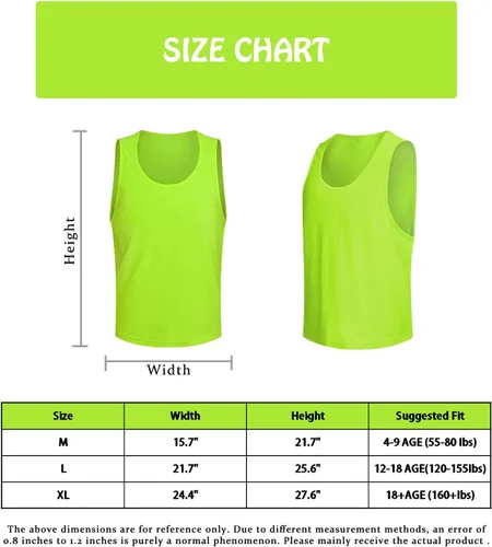 Vista 4 de RE-HUO Paquete de 12 chalecos numerados (1-12) para hacer deporte, baberos de entrenamiento para baloncesto, fútbol, voleibol y béisbol