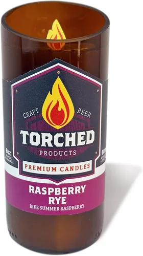 Vista 21 de Torched Velas perfumadas de cerveza, vela de cera de soja natural, aroma Pilsner de madera de pino de 8 onzas, es un gran regalo para hombres