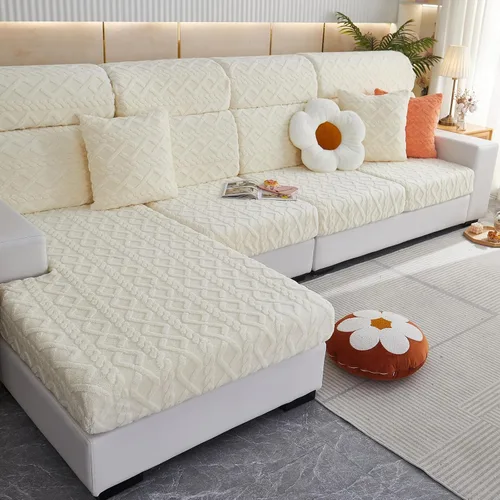 Vista 11 de Funda de almohada universal para sofá, 18 x 18 pulgadas, fundas de almohada resistentes al desgaste, funda de almohada elástica gruesa para sofá