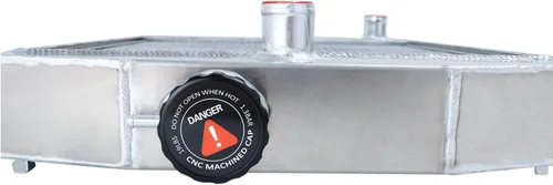 Vista 7 de Radiador de aluminio de 4 filas de repuesto para Jeep CJ3 CJ5 CJ6 DJ5 DJ6 1955 Willys Radiador 1955 1960 1961 1962 1963