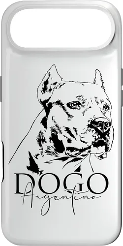 Vista 27 de Dogo Argentino Dog Portrait Dog Portrait Dogs Case for iPhone 17
