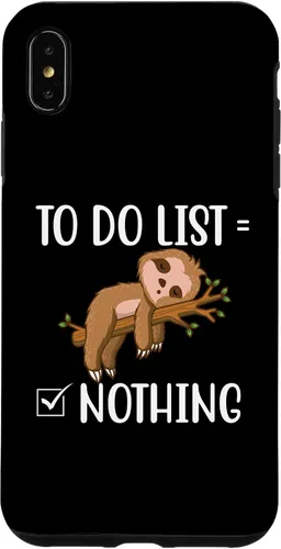 Vista 10 de To Do List - Sleeping Sloth Wildlife Animal Lover Zookeeper Case for iPhone 15