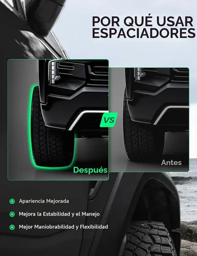Vista 8 de YHTAUTO adaptadores para ruedas con buje céntrico 5x100/5x112mm, 20mm, compatibles con modelos Audi, Volkswagen, TT, Beetle, Golf, Jetta, Passat