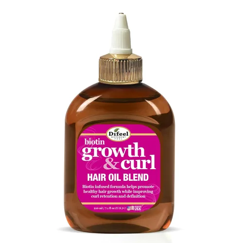 Vista 11 de Difeel Biotin Growth and Curl - Mezcla de aceite para el cabello, tamaño de viaje, 2.5 onzas.