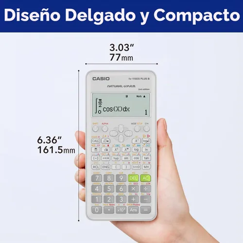 Vista 10 de Casio FX-115ESPLSB-WA-IT Calculadora científica