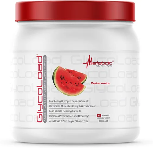 Vista 12 de Metabolic Nutrition, Glycoload, 100% micronizado cíclico racimo dextrina carbohidrato en polvo, glucógeno muscular carga de carbohidratos, Frambuesa