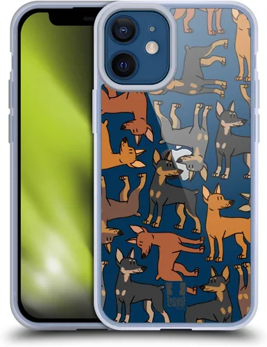 Vista 13 de Head Case Designs Airedale Terrier - Funda de gel suave con 4 patrones de razas de perro [protección de grado militar] compatible con Apple iPhone 7