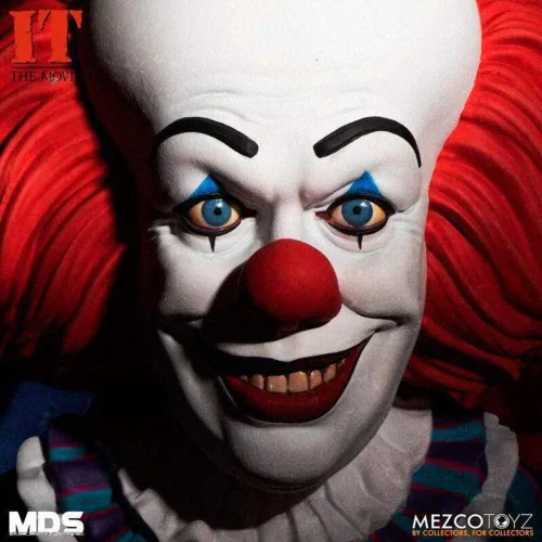 Vista 6 de Mezco toyz - Figurine It 1990 - Pennywise Deluxe 5.9 in - 0696198430264,43026
