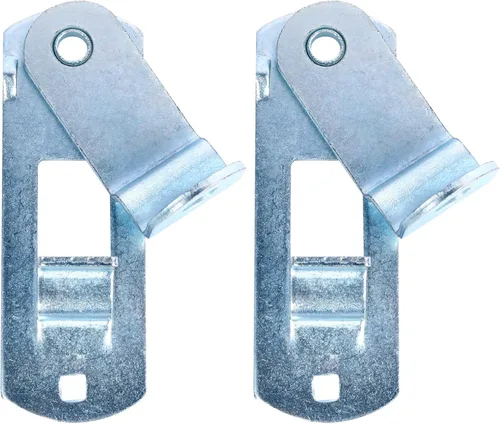 Vista 8 de Cerradura de puerta de remolque de carga para rampa candado Race Bar Lock Handle Pestillo de puerta de remolque Cerradura de leva