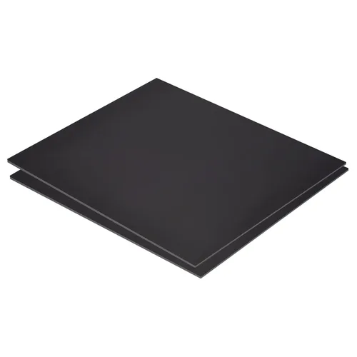 Vista 7 de MECCANIXITY Hoja de plástico ABS blanco de 7 x 4 x 0.2 pulgadas para modelo de construcción, manualidades de bricolaje, panel, paquete de 2