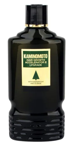Vista 2 de Kaminomoto Acelerador de Crecimiento Capilar II 6.1 fl oz - Acelera el recrecimiento del cabello y la aclaración del crecimiento de oro