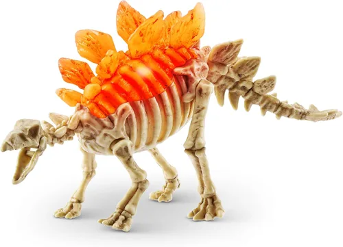 Vista 4 de Robo Alive ZURU - Mini Dino Fossil Find (paquete de 2, gigantoraptor y estegosaurio) para niños de 5 años en adelante, excavar y descubrir, STEM