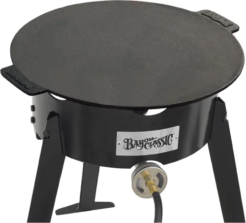 Vista 3 de Bayou Classic 7488 17" - Plancha para hacer fogatas de hierro fundido