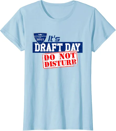 Vista 30 de It 's Fantasy Fútbol Proyecto de Día, Do Not Disturb playera, Anaranjado Gris Oscuro