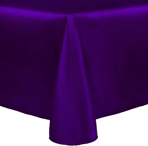 Vista 35 de Ultimate Textile Majestic - Mantel ovalado reversible Shantung Satin (60 x 144 pulgadas), color amarillo claro