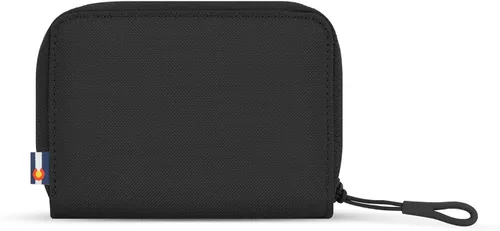 Vista 12 de Sherpani Barcelona, pequeña cartera de nailon plegable con bolsillo con cremallera para mujer, bolsa de viaje, protección RFID