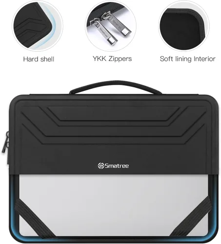 Vista 5 de Smatree Funda rígida de EVA de 16 pulgadas para portátil de juegos Alienware 16 Area-51 Compatible con portátil para juegos Alienware 16 Area-51