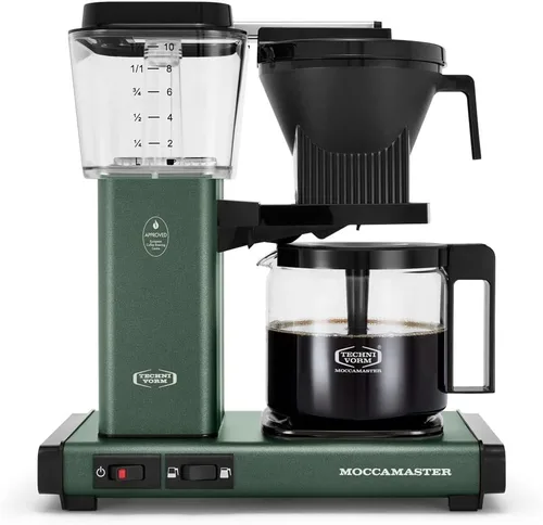 Vista 24 de Technivorm Moccamaster 53937 KBGV - Cafetera de 10 tazas, color negro, 40 onzas, 1.25 l