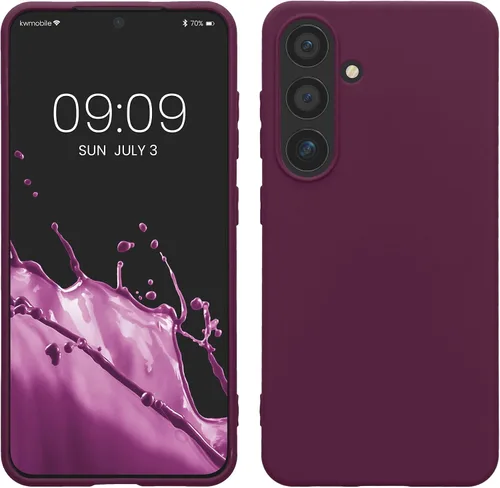 Vista 165 de kwmobile Funda compatible con Samsung Galaxy S23 - Funda protectora de silicona TPU suave y delgada - Piedra antigua
