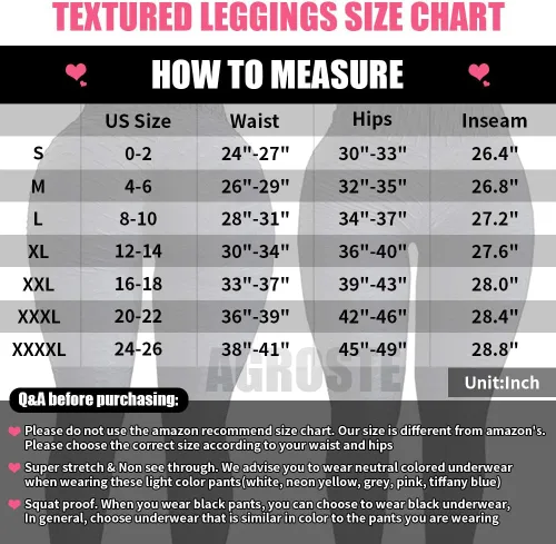 Vista 7 de A AGROSTE - Pantalones deportivos de yoga de cintura alta para mujer leggings elásticos de entrenamiento con diseño fruncido y con textura