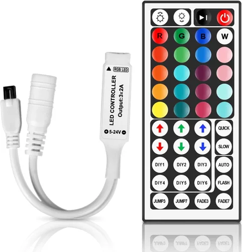 Vista 8 de Control remoto de Bluetooth para las tiras LED del RGB de SMD/de la MAZORCA