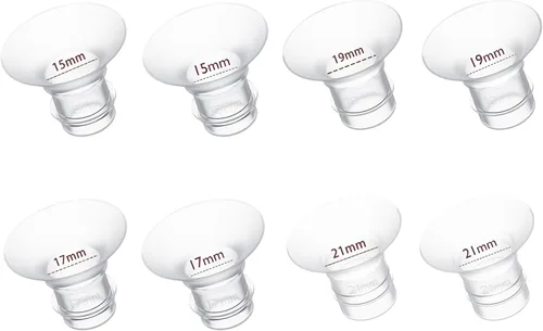 Vista 8 de Inserto de brida de 0.59 pulgadas, 6 piezas, compatible con espectros de brida de 0.59 pulgadas/insertos de brida para Spectra/Momcozy Insertos