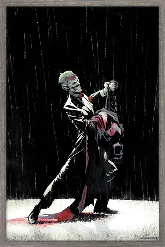 Vista 11 de DC Comics Joker - Póster de pared Dancing In The Dark de 34 pulgadas de largo x 22.4 pulgadas de ancho, versión premium sin marco