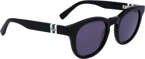 Vista 8 de Lacoste L6006S Blanco NegroGris 4921145 Hombres Gafas de Sol, Negro