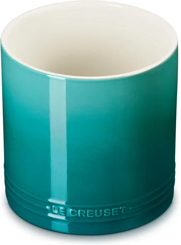 Vista 8 de Le Creuset Stoneware Signature Utensil Crock, 2.7 cuartos de galón., Cerise