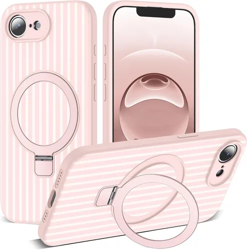 Vista 133 de SKYLMW Funda diseñada para iPhone 11 con soporte magnético invisible Compatible con Mag-Safe, a prueba de caídas de grado militar, a prueba