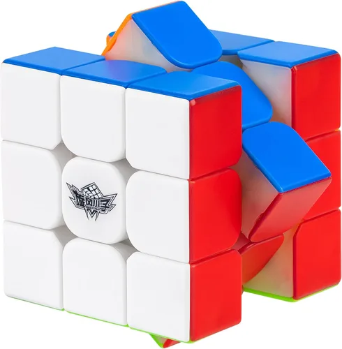 Vista 9 de D-FantiX Cyclone Boys Cubo mágico de velocidad 3 x 3 x 3, sin adhesivos, 2.2 in. Versión clásica
