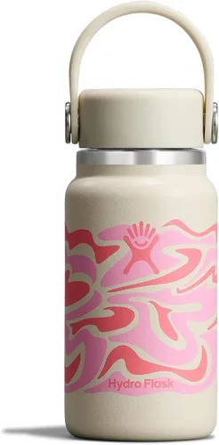 Vista 12 de Hydro Flask Micro Bottle - Mini frasco aislado a prueba de fugas para bolso o bolsillo en 6.7 onzas, verde agave