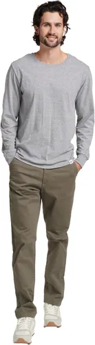 Vista 2 de Russell - Camiseta de manga larga de algodón para hombre