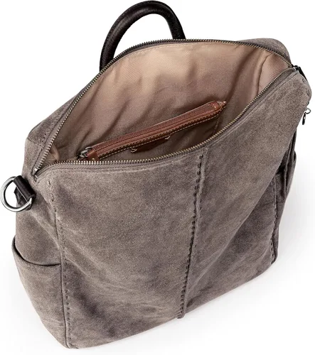 Vista 4 de The Sak Mochila Los Feliz en Cuero, Correa de Hombro Desmontable, Gamuza Hongo, hongo ante, Mochila Los Feliz Gen
