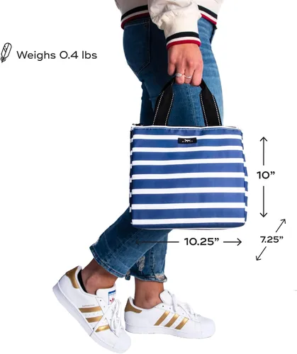 Vista 3 de SCOUT Bolsa de almuerzo Eloise - Lonchera aislada ligera, se abre ampliamente, cremalleras cerradas, bolsillo