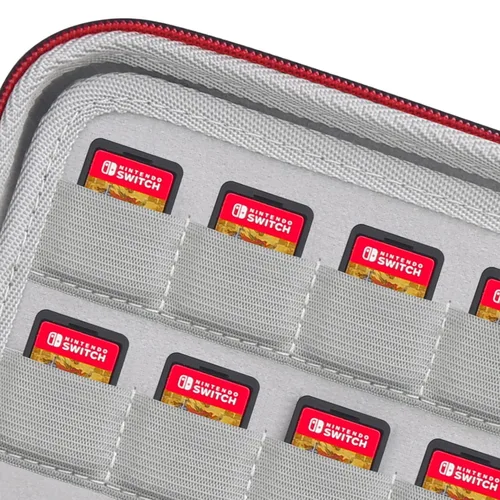 Vista 3 de Elonbo Switch Game Card Case for Nintendo Switch or PS Vita Games, 96 Cartridge Slots Physical NS Game Cartridge Holder Durable Portable Thin